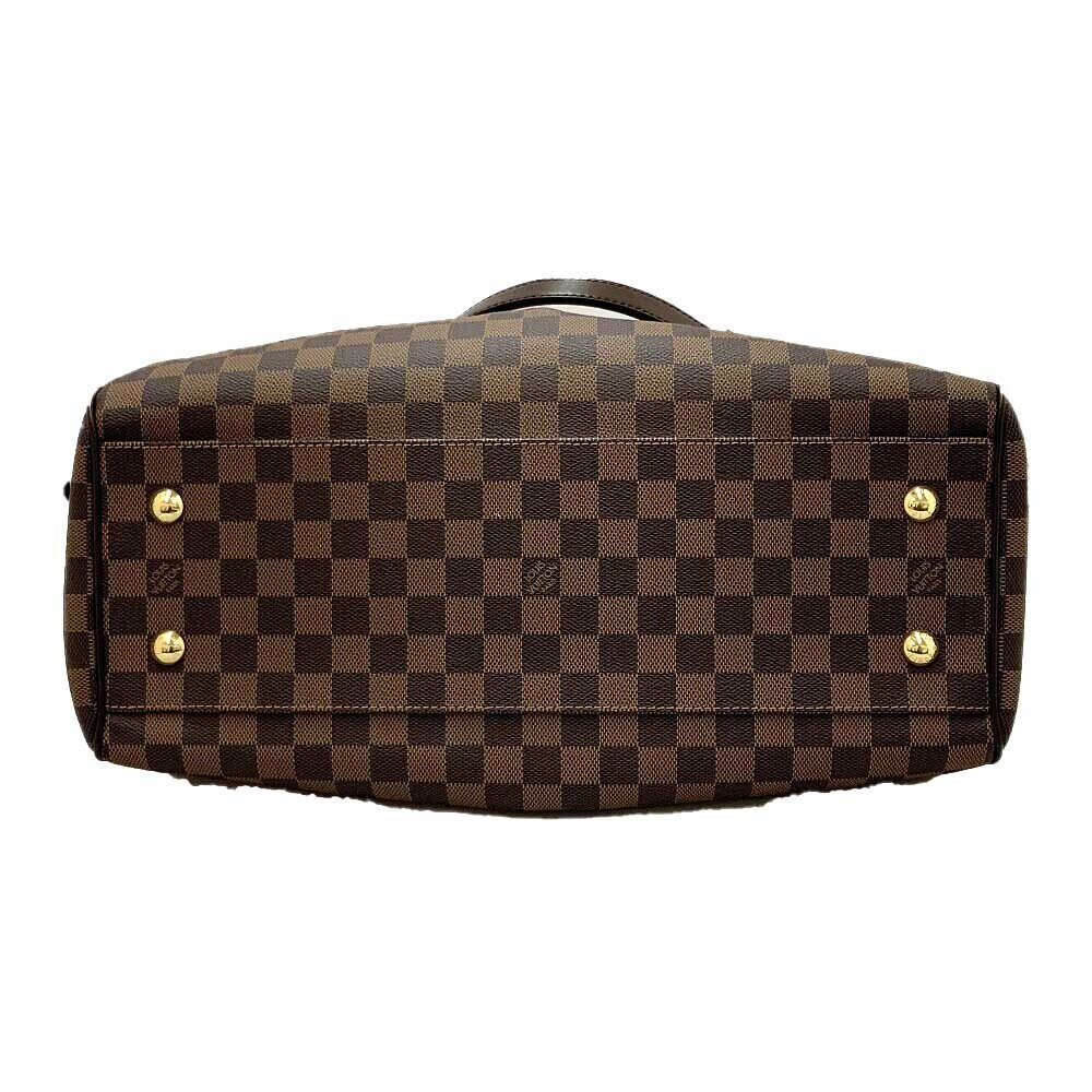 Handbag Damier Ebene Brown Trevi Bag Shoulder Red
